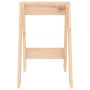 Taburetes 2 unidades madera maciza de pino 40x40x60 cm de vidaXL, Taburetes y sillas plegables - Ref: Foro24-823664, Precio: ...