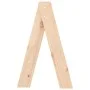 Stools 2 units solid pine wood 40x40x60 cm by vidaXL, Folding stools and chairs - Ref: Foro24-823664, Price: 48,74 €, Discoun...
