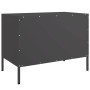 Mueble de TV acero negro 68x39x50,5 cm en Muebles TV | Comprar online en Foru.es