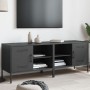 Muebles de TV 2 piezas acero negro 68x39x50,5 cm en Muebles TV | Comprar online en Foru.es