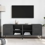 Muebles de TV 2 piezas acero negro 68x39x50,5 cm en Muebles TV | Comprar online en Foru.es