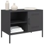 Muebles de TV 2 piezas acero negro 68x39x50,5 cm en Muebles TV | Comprar online en Foru.es