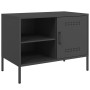 Muebles de TV 2 piezas acero negro 68x39x50,5 cm en Muebles TV | Comprar online en Foru.es