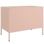 Mueble de TV acero rosa 68x39x50,5 cm en Muebles TV | Comprar online en Foru.es