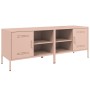 Muebles de TV 2 piezas acero rosa 68x39x50,5 cm en Muebles TV | Comprar online en Foru.es