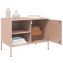Muebles de TV 2 piezas acero rosa 68x39x50,5 cm en Muebles TV | Comprar online en Foru.es