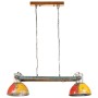 Lámpara colgante industrial multicolor E27 25 W 111 cm de vidaXL, Lámparas - Ref: Foro24-344394, Precio: 118,77 €, Descuento: %