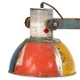 Lámpara colgante industrial multicolor E27 25 W 111 cm de vidaXL, Lámparas - Ref: Foro24-344394, Precio: 116,57 €, Descuento: %