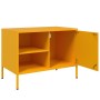 Muebles para TV 2 piezas acero amarillo mostaza 68x39x50,5 cm en Muebles TV | Comprar online en Foru.es