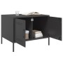 Mesa de centro acero negro 68x50x50,5 cm en Mesas de centro | Comprar online en Foru.es