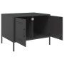 Mesa de centro acero negro 68x50x50,5 cm en Mesas de centro | Comprar online en Foru.es