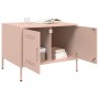 Mesa de centro acero rosa 68x50x50,5 cm en Mesas de centro | Comprar online en Foru.es
