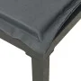 Eckgartensessel mit schwarzen und grauen synthetischen Rattankissen von vidaXL, Modulare Sofas für den Außenbereich - Ref: Fo...