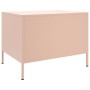 Mesa de centro acero rosa 68x50x50,5 cm en Mesas de centro | Comprar online en Foru.es