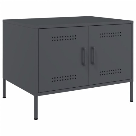Mesa de centro acero gris antracita 68x50x50,5 cm en Mesas de centro | Comprar online en Foru.es