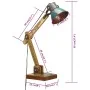 Lámpara escritorio industrial redonda multicolor E27 23x18x95cm de vidaXL, Lámparas - Ref: Foro24-344398, Precio: 67,51 €, De...
