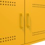 Mesa de centro acero amarillo mostaza 68x50x50,5 cm en Mesas de centro | Comprar online en Foru.es