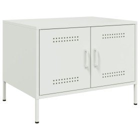 Mesa de centro acero blanco 68x50x50,5 cm en Mesas de centro | Comprar online en Foru.es