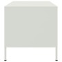 Mesa de centro acero blanco 68x50x50,5 cm en Mesas de centro | Comprar online en Foru.es