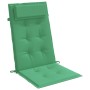 Cojines de silla con respaldo alto 2 uds tela Oxford verde de vidaXL, Cojines para sillas y sofás - Ref: Foro24-361889, Preci...