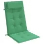 Cojines de silla con respaldo alto 2 uds tela Oxford verde de vidaXL, Cojines para sillas y sofás - Ref: Foro24-361889, Preci...