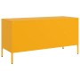 Mueble para TV acero amarillo mostaza 100,5x39x50,5 cm en Muebles TV | Comprar online en Foru.es