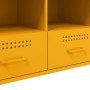Mueble para TV acero amarillo mostaza 100,5x39x50,5 cm en Muebles TV | Comprar online en Foru.es