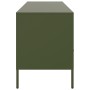 Mueble para TV acero verde oliva 100,5x39x50,5 cm en Muebles TV | Comprar online en Foru.es
