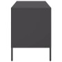 Mueble para TV acero negro 68x39x50,5 cm en Muebles TV | Comprar online en Foru.es