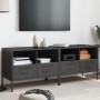 Muebles para TV 2 unidades acero negro 68x39x50,5 cm en Muebles TV | Comprar online en Foru.es