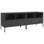 Muebles para TV 2 unidades acero negro 68x39x50,5 cm en Muebles TV | Comprar online en Foru.es