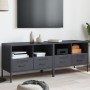 Muebles para TV 2 unidades acero gris antracita 68x39x50,5 cm en Muebles TV | Comprar online en Foru.es