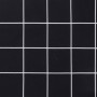 Cojín de banco jardín tela Oxford a cuadros negro 180x50x7 cm de vidaXL, Cojines para sillas y sofás - Ref: Foro24-361634, Pr...