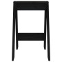 Taburetes 2 unidades madera maciza de pino negro 40x40x60 cm de vidaXL, Taburetes y sillas plegables - Ref: Foro24-823668, Pr...