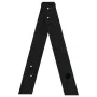 Taburetes 2 unidades madera maciza de pino negro 40x40x60 cm de vidaXL, Taburetes y sillas plegables - Ref: Foro24-823668, Pr...