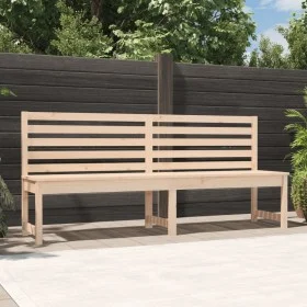 Banco de jardín madera maciza de pino 201,5 cm de vidaXL, Bancos de jardín - Ref: Foro24-824046, Precio: 126,87 €, Descuento: %