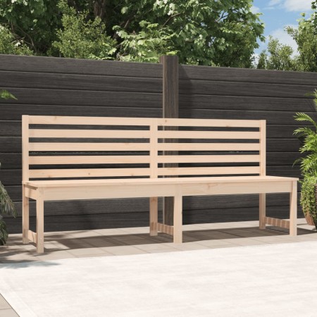 Banco de jardín madera maciza de pino 201,5 cm de vidaXL, Bancos de jardín - Ref: Foro24-824046, Precio: 128,66 €, Descuento: %