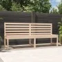 Banco de jardín madera maciza de pino 201,5 cm de vidaXL, Bancos de jardín - Ref: Foro24-824046, Precio: 126,87 €, Descuento: %
