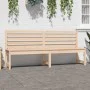 Banco de jardín madera maciza de pino 201,5 cm de vidaXL, Bancos de jardín - Ref: Foro24-824046, Precio: 126,87 €, Descuento: %