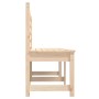 Banco de jardín madera maciza de pino 201,5 cm de vidaXL, Bancos de jardín - Ref: Foro24-824046, Precio: 128,66 €, Descuento: %