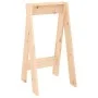 Solid pine wood stools, set of 2, 40x40x75 cm by vidaXL, Folding stools and chairs - Ref: Foro24-823669, Price: 53,08 €, Disc...