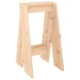 Solid pine wood stools, set of 2, 40x40x75 cm by vidaXL, Folding stools and chairs - Ref: Foro24-823669, Price: 53,08 €, Disc...