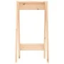 Solid pine wood stools, set of 2, 40x40x75 cm by vidaXL, Folding stools and chairs - Ref: Foro24-823669, Price: 53,08 €, Disc...