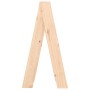 Taburetes 2 unidades madera maciza de pino 40x40x75 cm de vidaXL, Taburetes y sillas plegables - Ref: Foro24-823669, Precio: ...