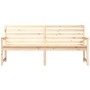 Banco de jardín madera maciza de pino 203,5x48x91,5 cm de vidaXL, Bancos de jardín - Ref: Foro24-824074, Precio: 143,11 €, De...