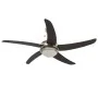 Ventilador de techo adornado con lámpara 128 cm marrón de vidaXL, Ventiladores de techo - Ref: Foro24-50539, Precio: 171,65 €...