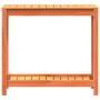 Mesa de plantación y estante madera maciza marrón 82,5x35x75 cm en Soportes para macetas | Comprar online en Foru.es