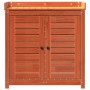 Mesa plantación con estantes madera pino marrón 82,5x50x86,5 cm en Soportes para macetas | Comprar online en Foru.es