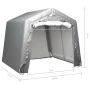 Carpa de almacenamiento acero gris 240x240 cm de vidaXL, Cobertizos - Ref: Foro24-3079584, Precio: 333,00 €, Descuento: %