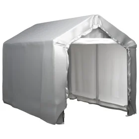 Carpa de almacenamiento acero gris 180x300 cm de vidaXL, Cobertizos - Ref: Foro24-3079585, Precio: 314,68 €, Descuento: %